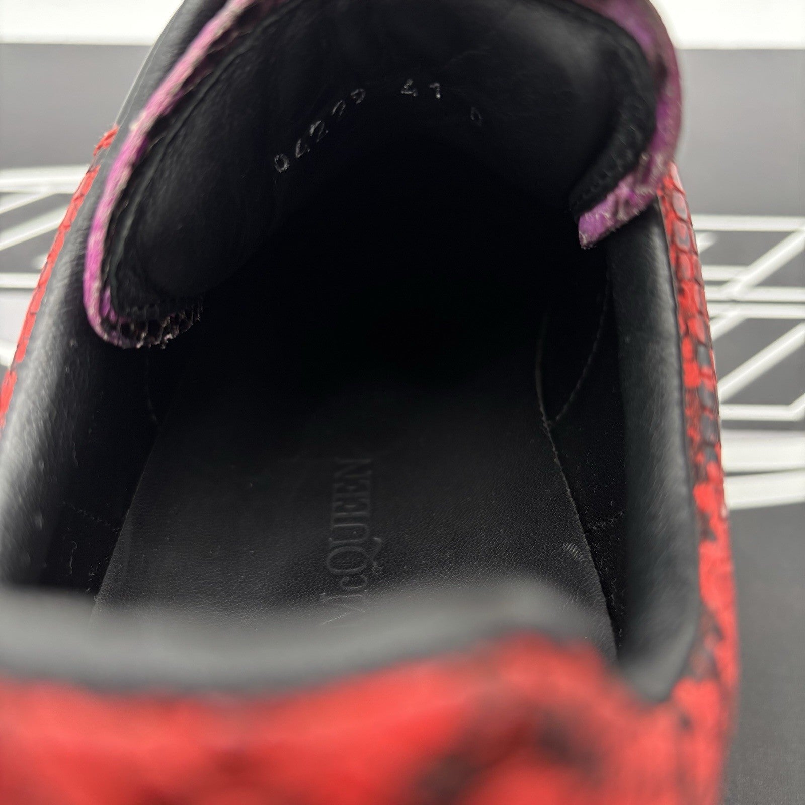 Size 41 (8 US) - Alexander McQueen Oversized ' Black ' | GREAT CONDITION!