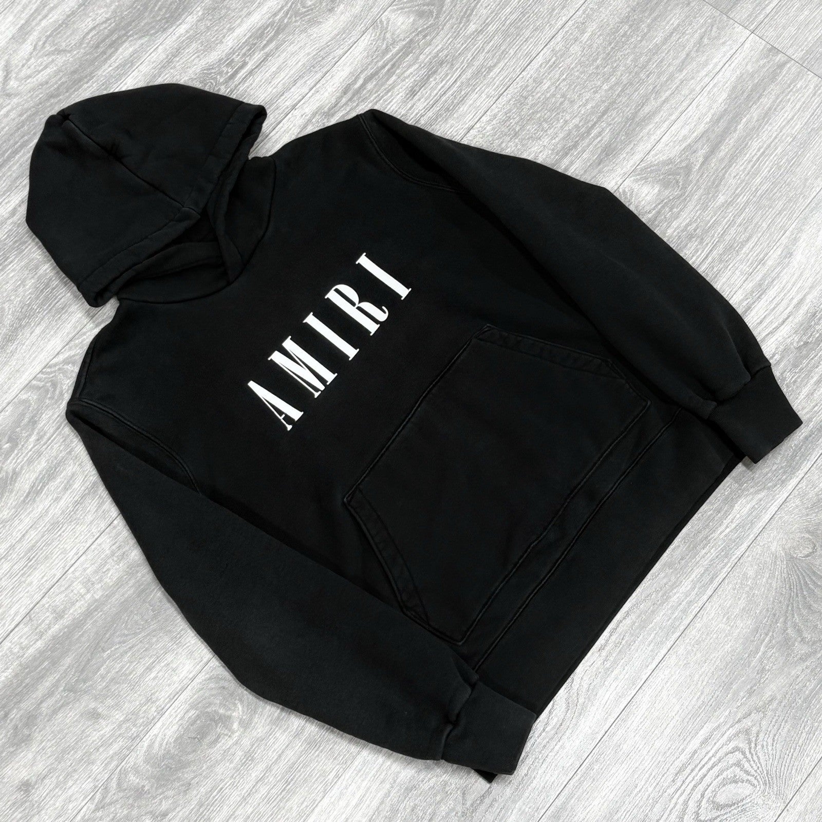 Size L - Amiri Core Logo Hoodie ' Black ' | GREAT CONDITION!