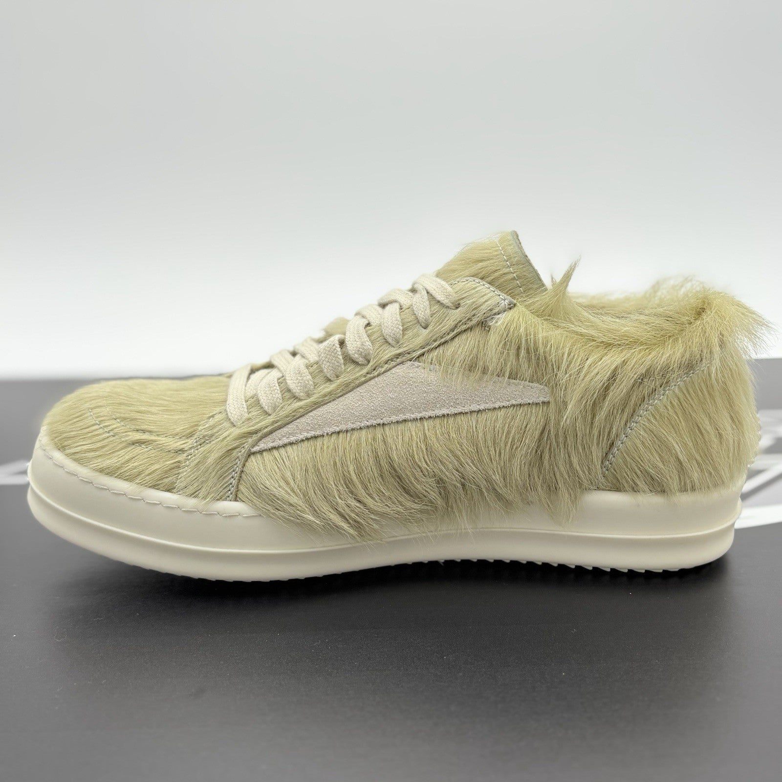Size 41 (8 US) Rick Owens Low Leather  ' Acid Hair ' | SUPER CLEAN!
