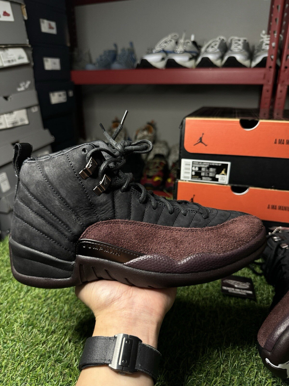 Air Jordan 12 Retro A Ma Maniere Black DV6989-001IN