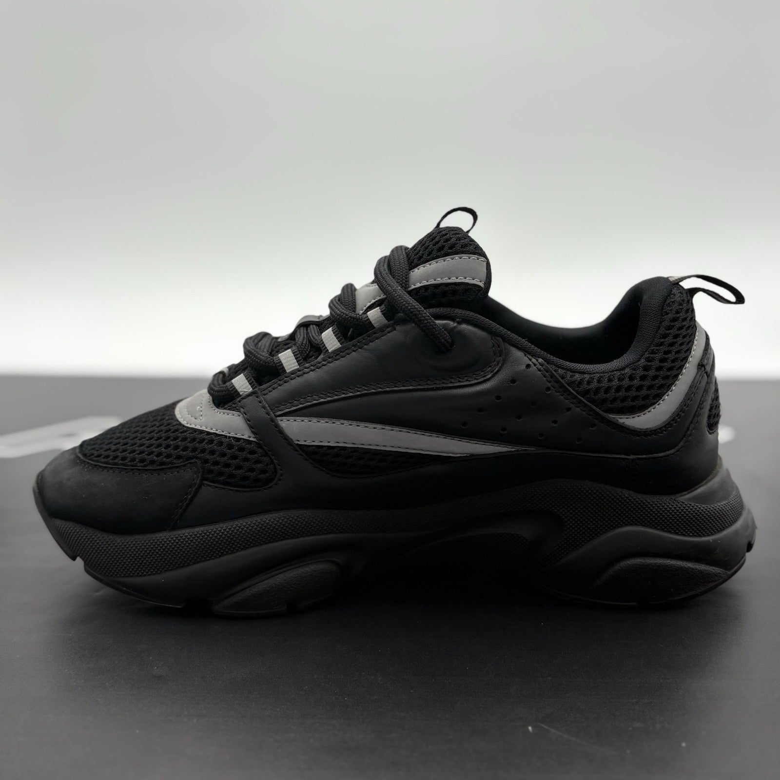 Size 42 (9 US) - Dior B22 Reflective ' Black ' | SUPER CLEAN!
