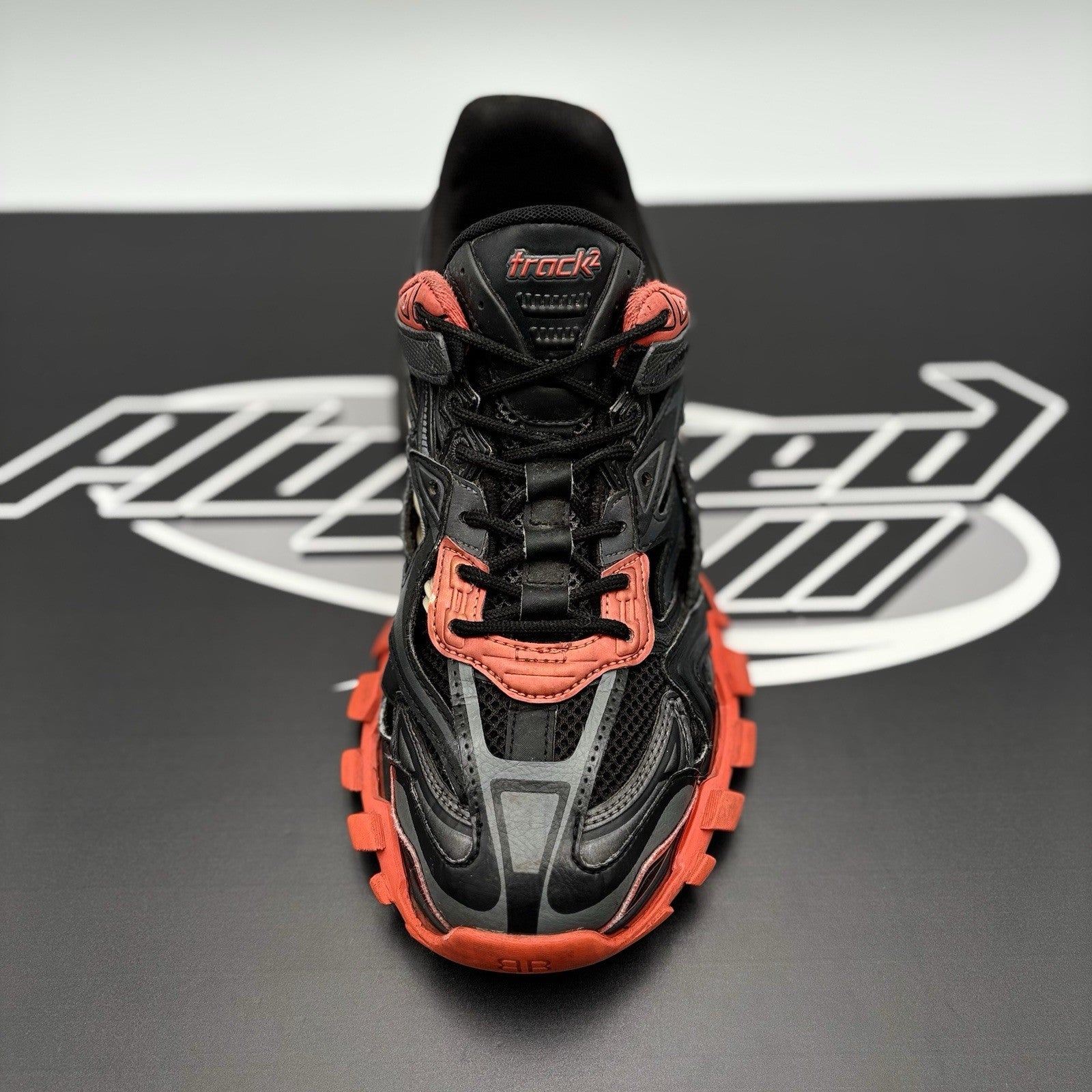 Size 43 (10 US) - Balenciaga Track 2 Trainer ' Black, Orange '