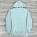 Size Medium - Balenciaga Embroidered BB Icon Logo Hoodie ' Blue ' | GOOD COND!