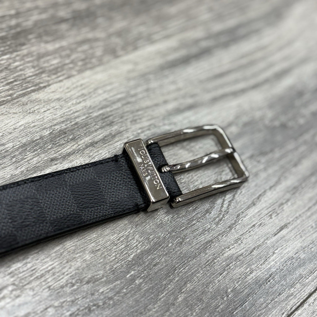 Louis Vuitton Pont Neuf 35mm Belt ' Damier Graphite '