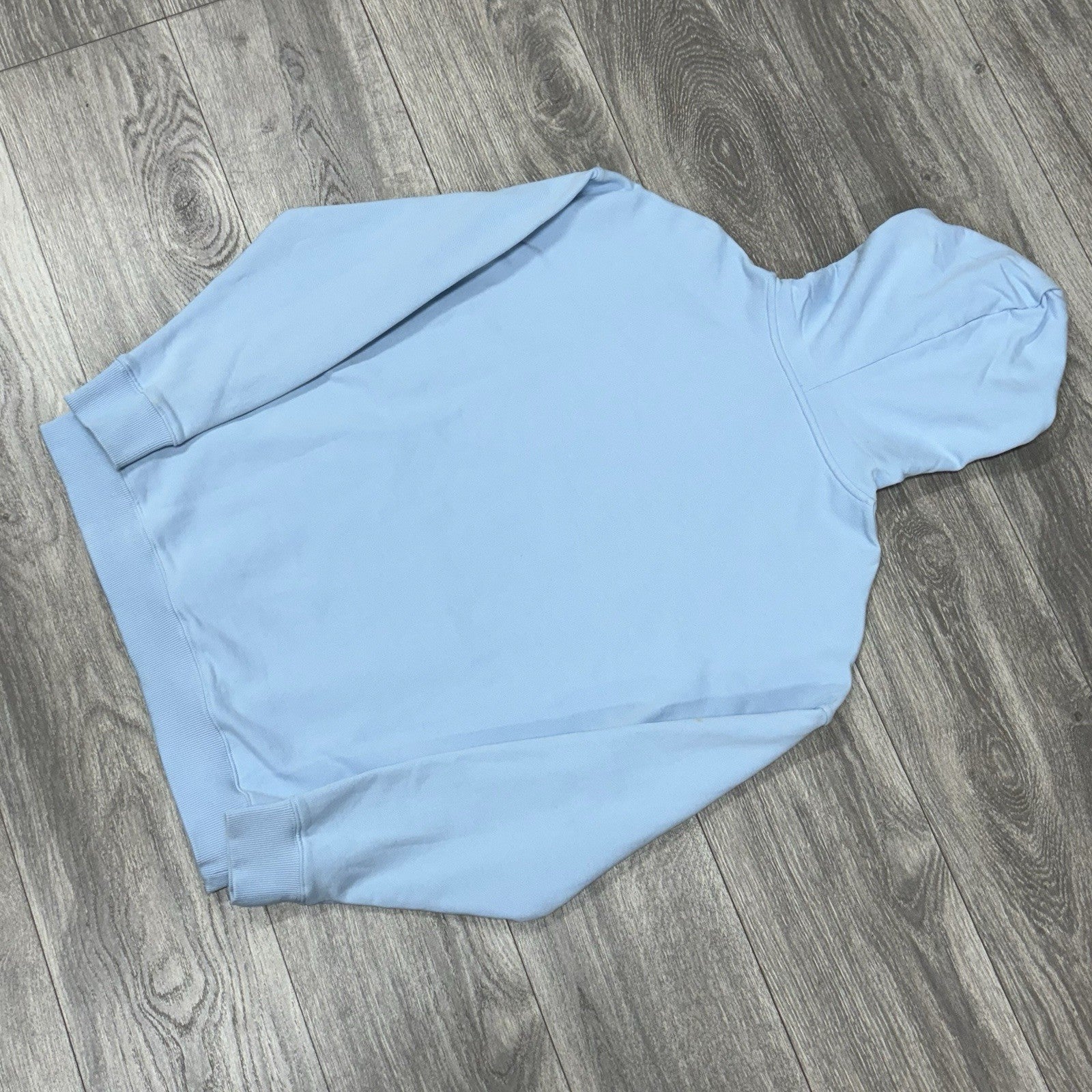 Size S - Givenchy Refracted Embroidered Hoodie ' Baby Blue ' | GREAT CONDITION!
