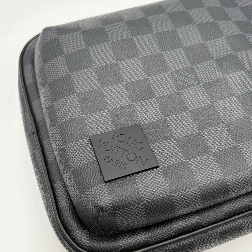 Louis Vuitton Sling Bag Damier Graphite Canvas ' Black ' | SUPER CLEAN!