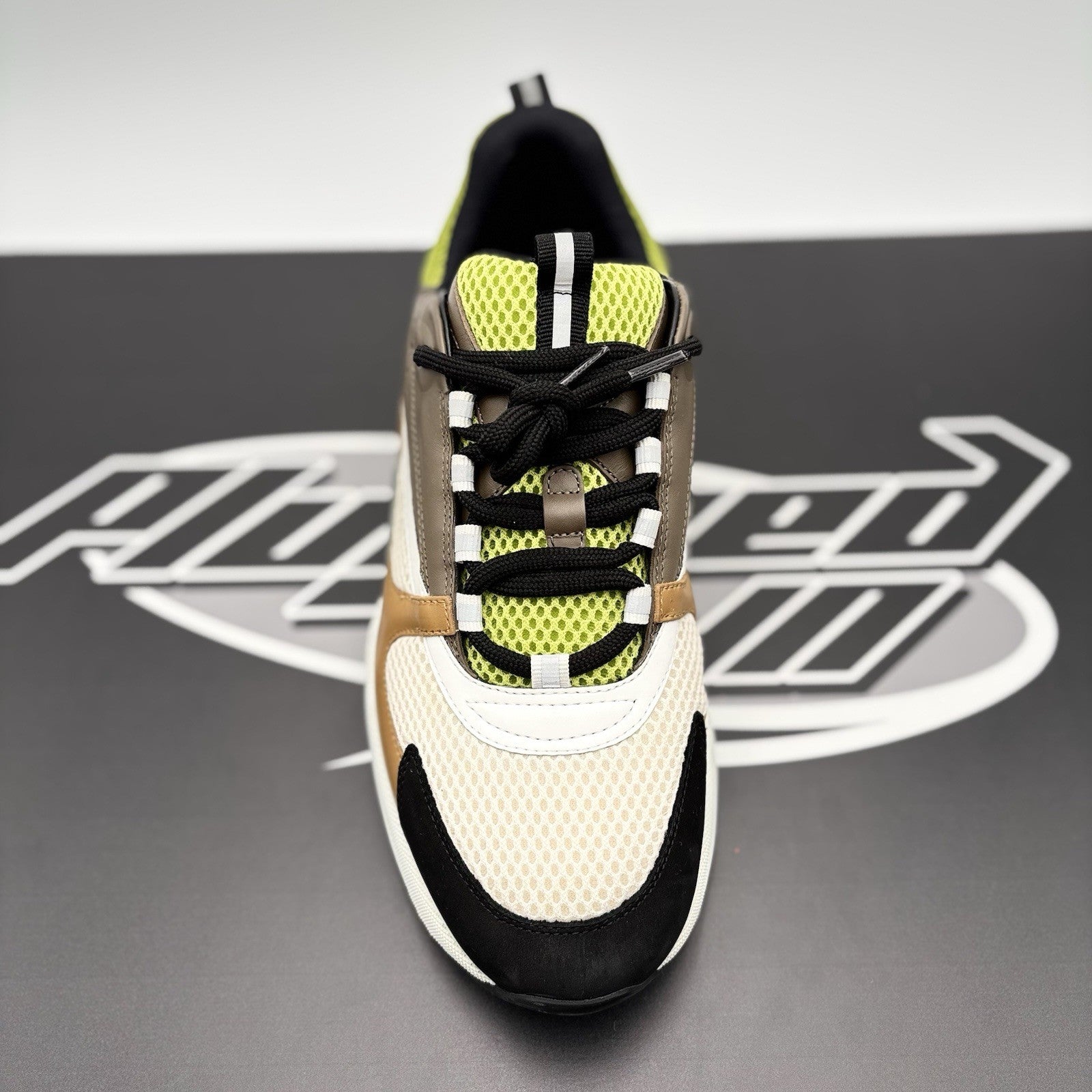 Size 45 (US 12) - Dior B22 Sneaker ' Brown, Kaki ' | GOOD CONDITION!