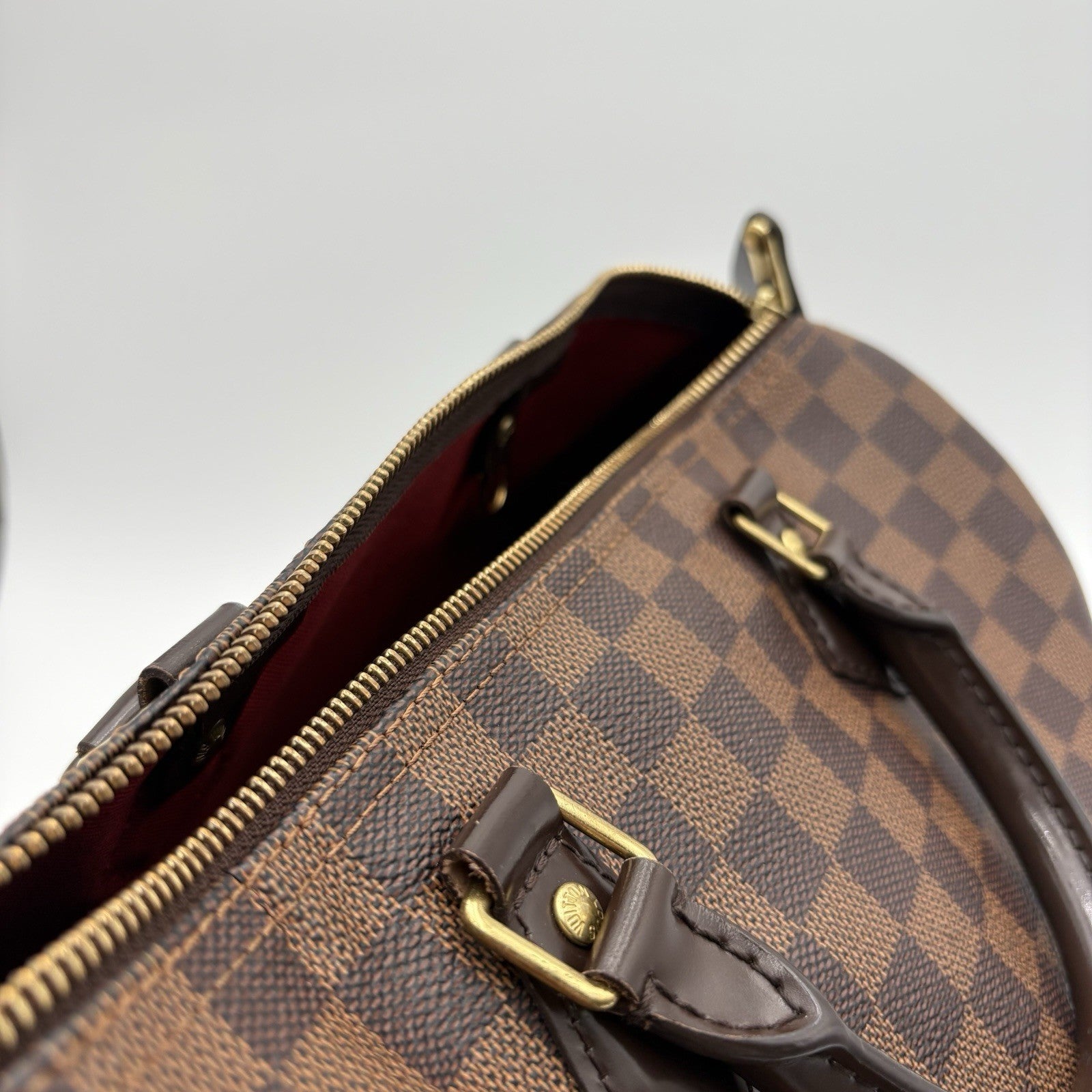 Louis Vuitton Speedy Bandouliere 35 Bag ' Damier Ebene '