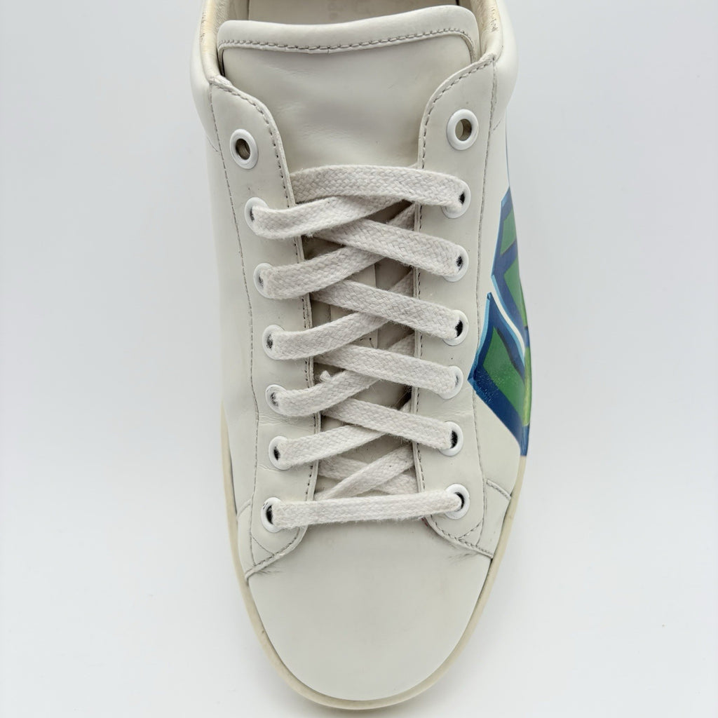 Size 9 G (9.5 US) - Gucci Ace Leather ' Loved '