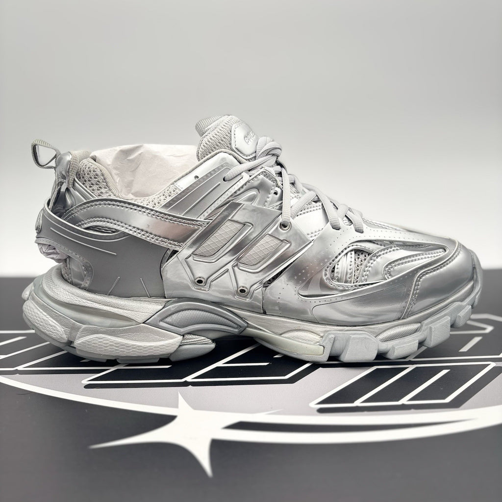 Size 43 EU (10 US) - Balenciaga Track ' Triple Silver ' | BRAND NEW!
