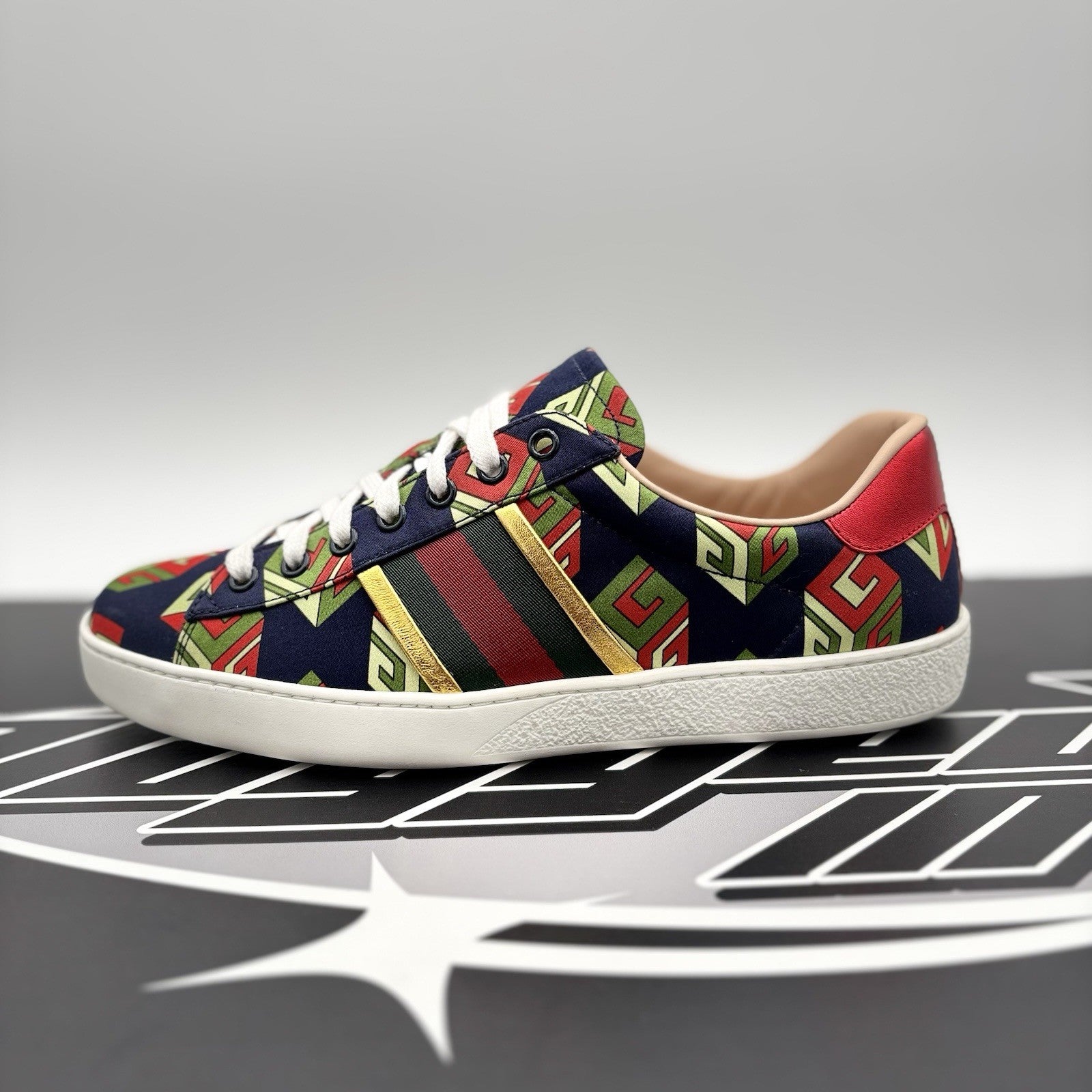 Size 6.5 G (7 US) - Gucci Ace GG Wallpaper | NEW!