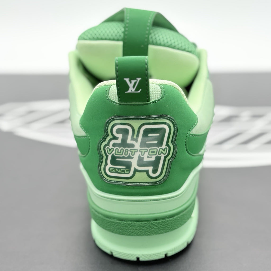Size 7.5 LV (8.5-9 US) - Louis Vuitton Skate ' Green ' | EXCELLENT CONDITION!