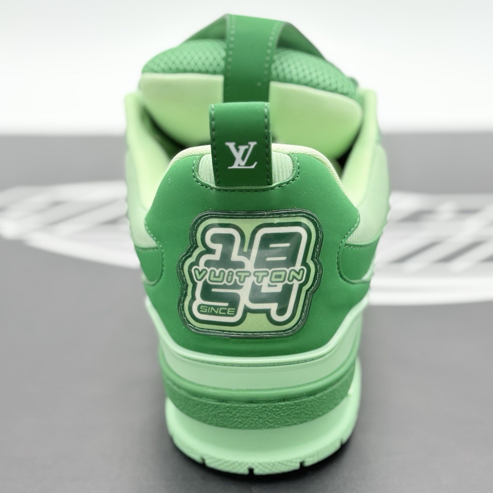 Size 7.5 LV (8.5-9 US) - Louis Vuitton Skate ' Green ' | EXCELLENT CONDITION!