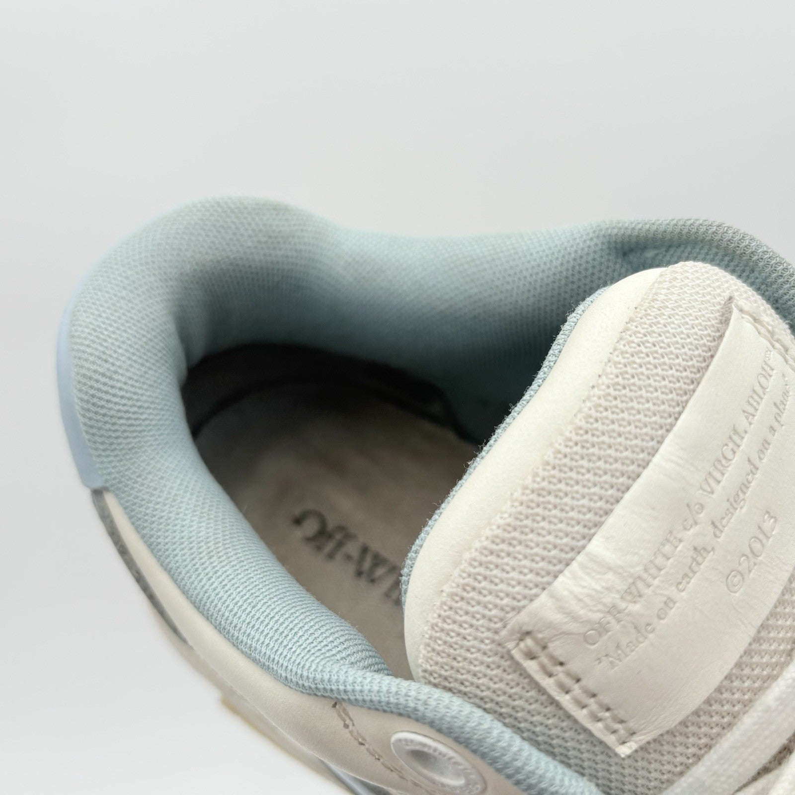 Size 41 (8 US) Off-White Out of Office ' White Light Blue ' | GOOD CONDITION!