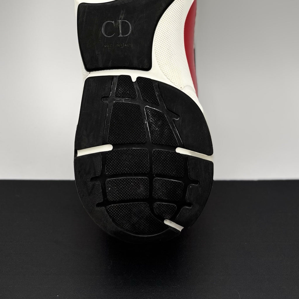 Size 43 (10 US) - Dior B22 Sneaker ‘ White, Red ‘ | GREAT CONDITION!