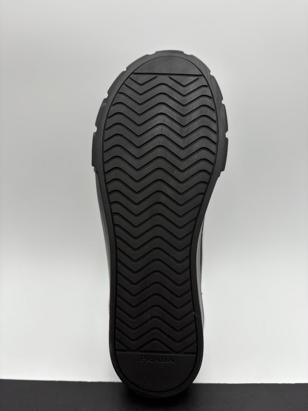 Size 9 UK (10 US) - Prada Gaberdine Wheel Low ' Black ' | GREAT CONDITION!