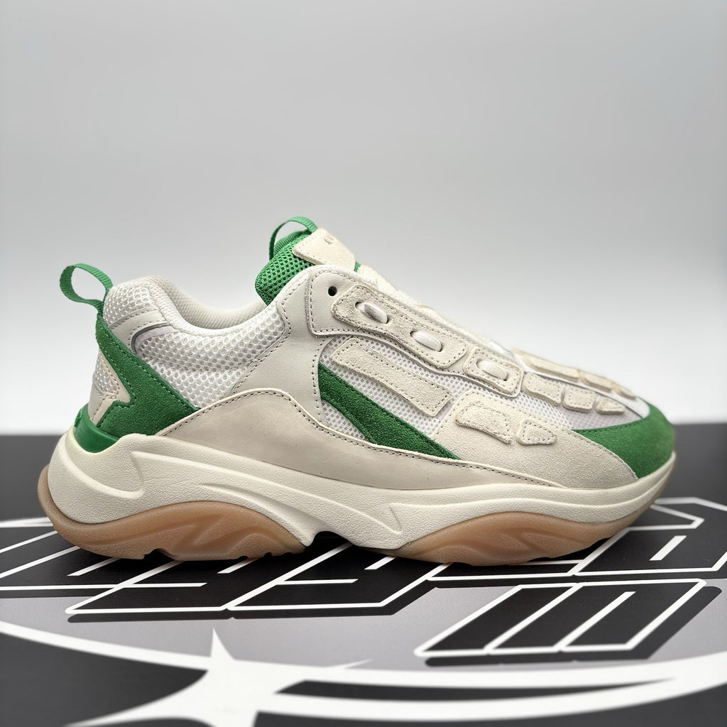 Size 43 (10 US) - Amiri Bone Runner ' Tennis Green ' | EXCELLENT!