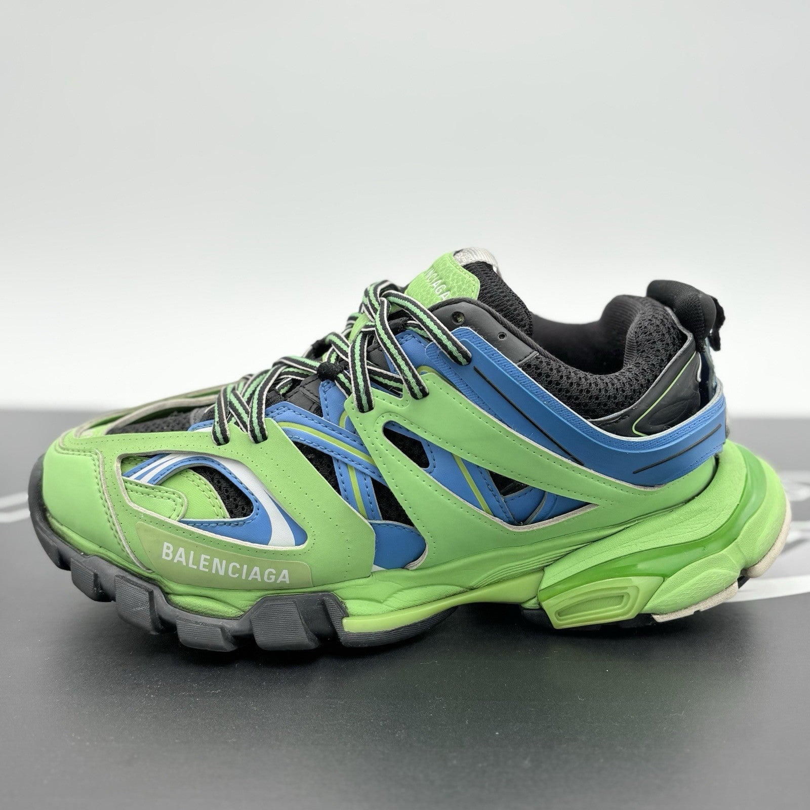 Size 40 (7 US) - Balenciaga Track ' Blue Green ' | GOOD CONDITION!