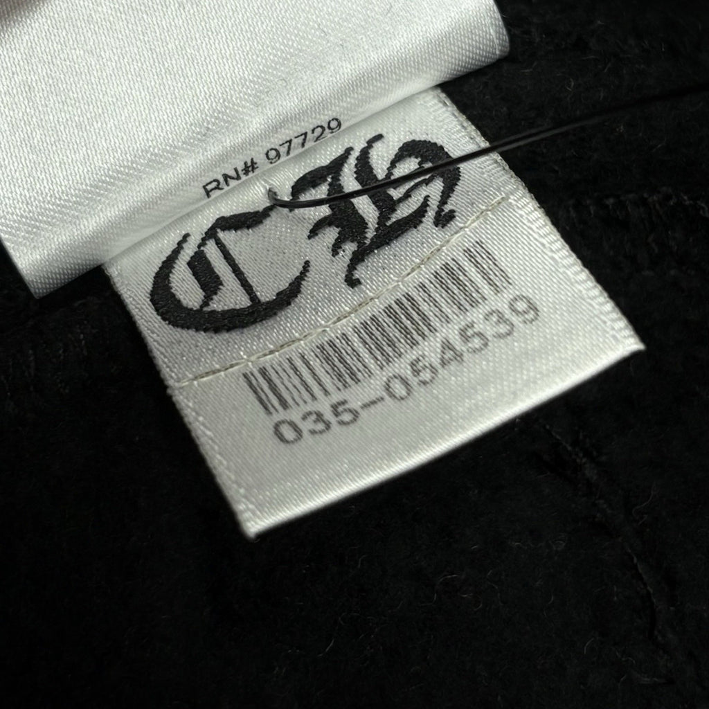 Size Small - Chrome Hearts Horseshoe Logo Sweatpants ' Blue Black ' | NEW!
