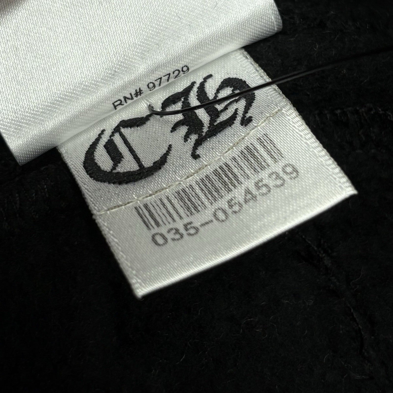 Size Small - Chrome Hearts Horseshoe Logo Sweatpants ' Blue Black ' | NEW!