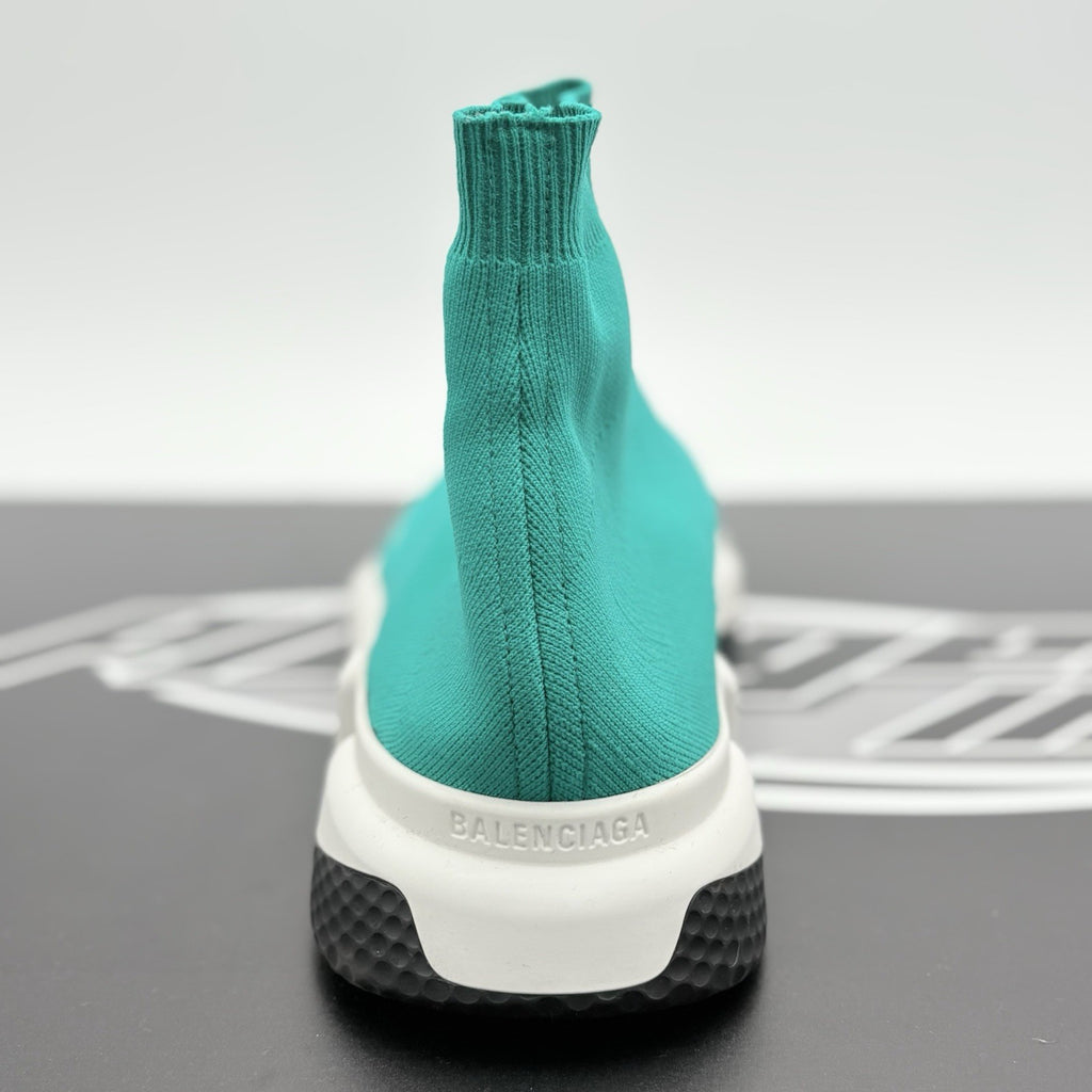 Size 44 (11 US) - Balenciaga Speed Trainer ' Turquoise ' | GREAT CONDITION!