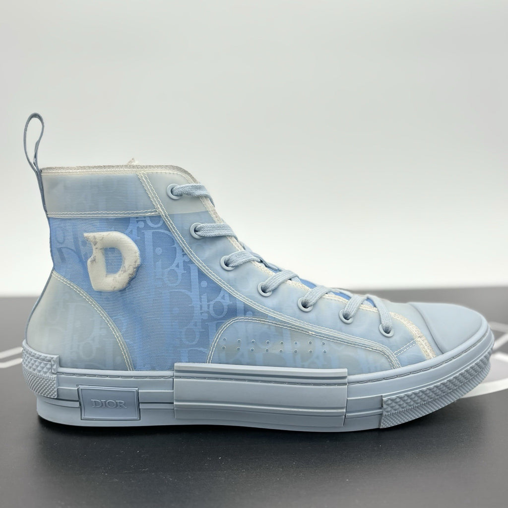 Size 45 (12 US) Dior B23 X Daniel Arsham High ' Light Blue ' | ONLY WORN 3x