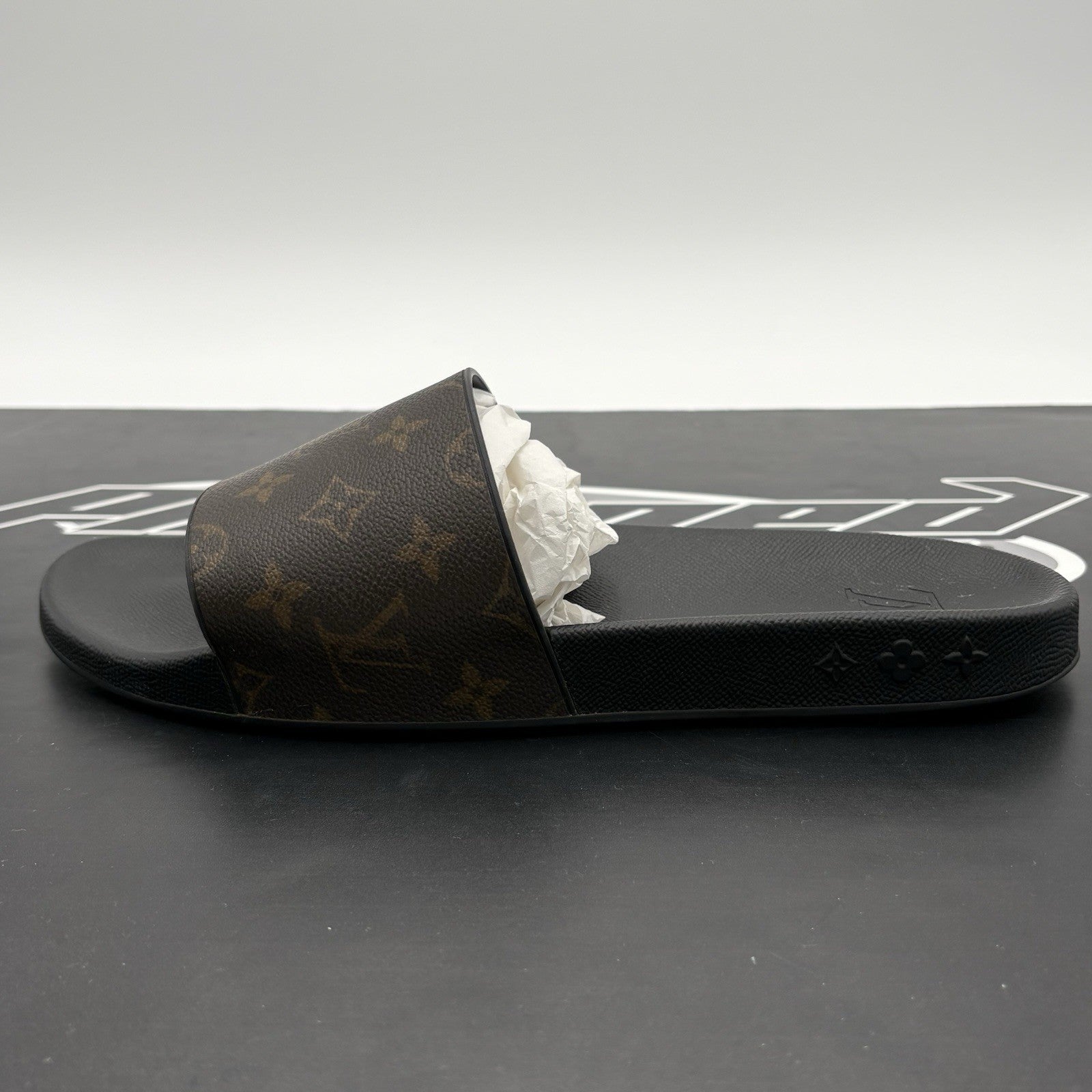 Size 11 LV (12-12.5 US) Louis Vuitton Brown Eclipse Sandals | SUPER CLEAN!