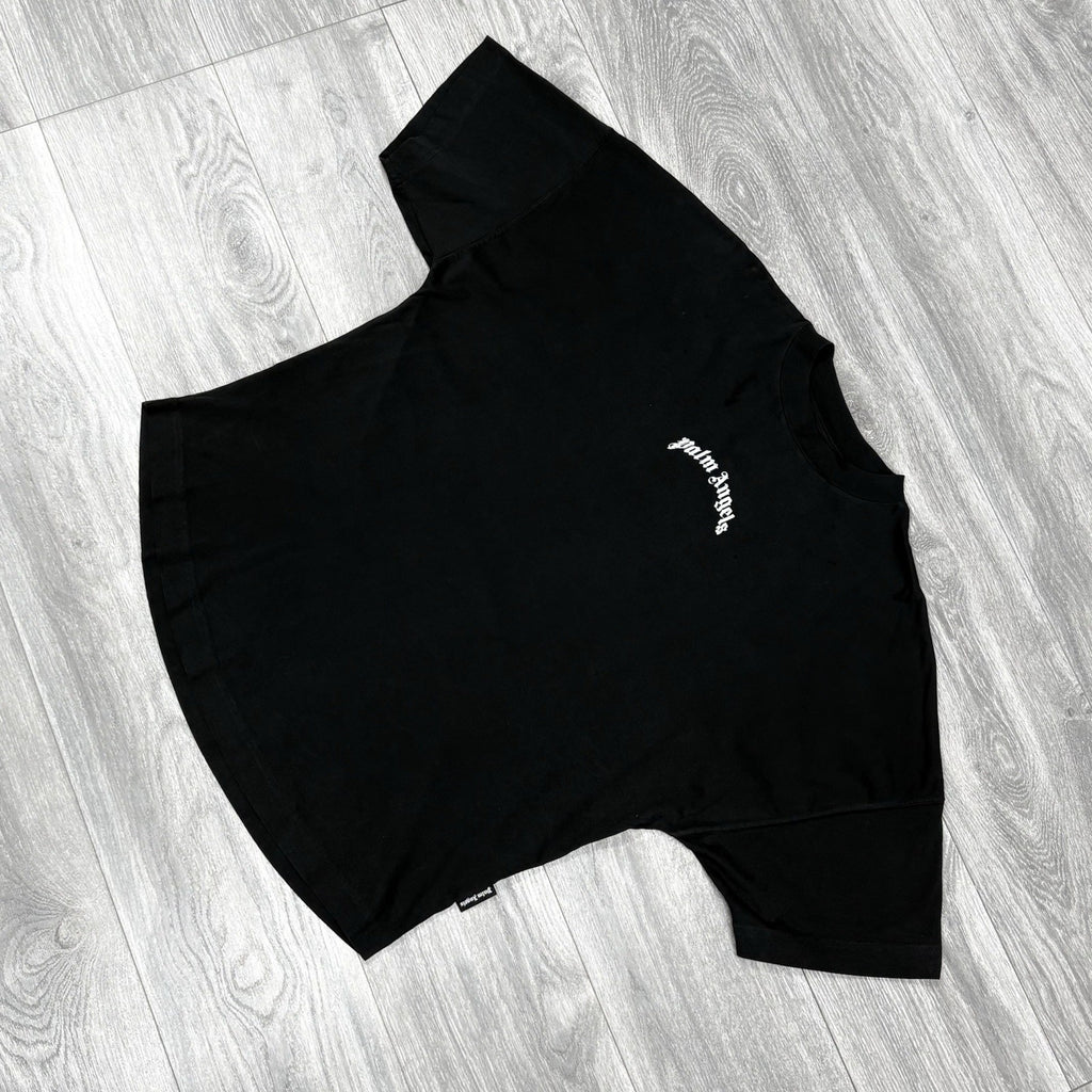 Size M - Palm Angels Classic Logo Over T-Shirt ' Black ' | GREAT CONDITION!