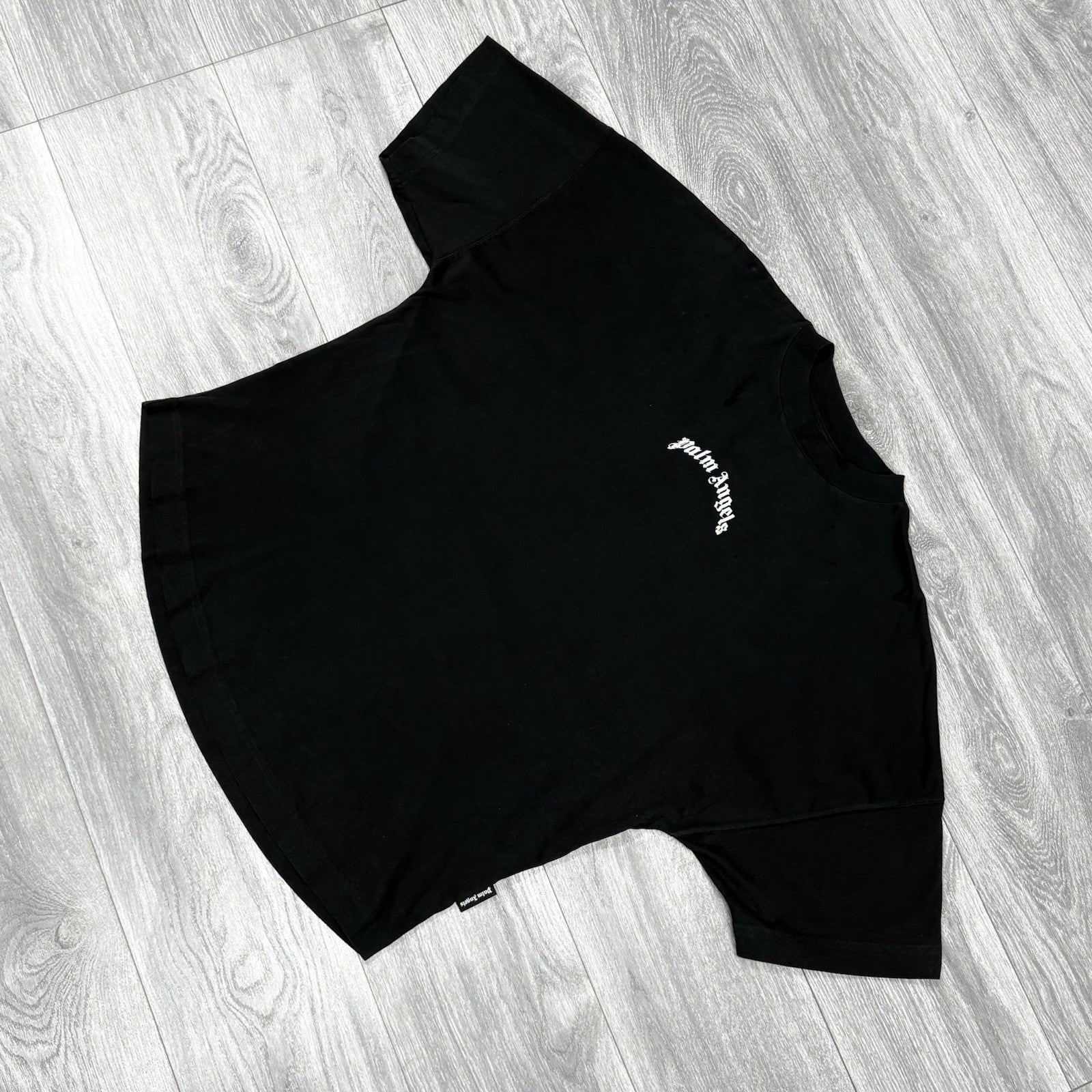 Size M - Palm Angels Classic Logo Over T-Shirt ' Black ' | GREAT CONDITION!
