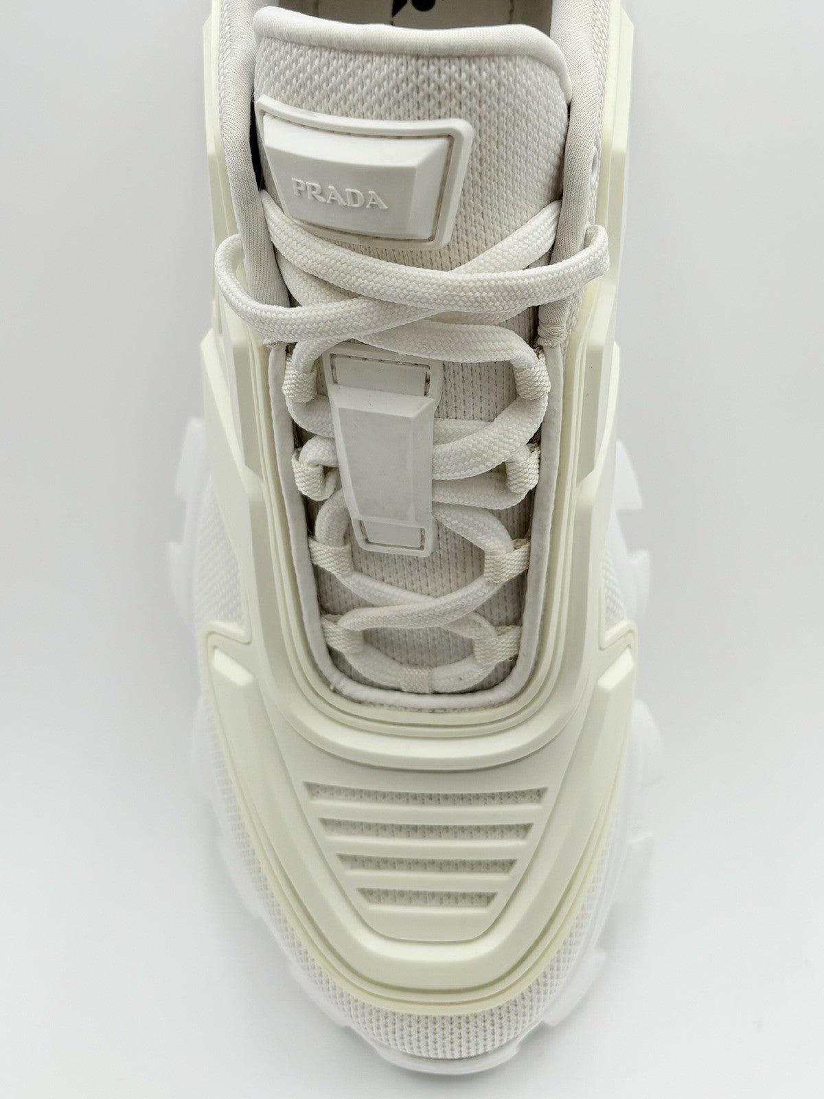 Size 8 UK (9 US) - Prada Cloudbust Thunder ' White ' | GREAT CONDITION!
