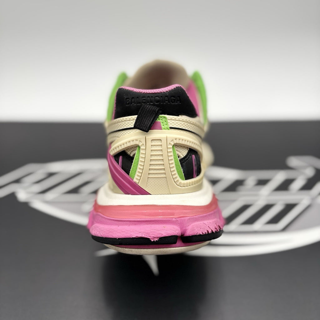 Size 41 (8 US) - Balenciaga Track 2 Trainer ' White, Purple, Green ' | GOOD!