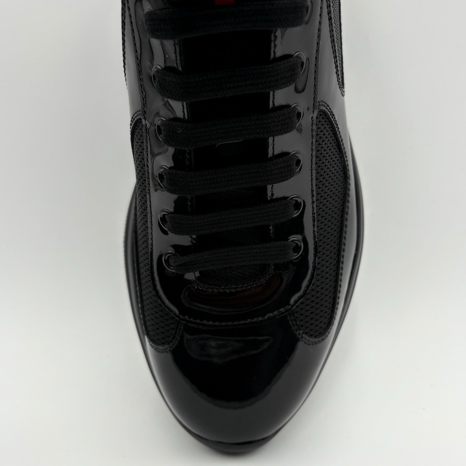 Size 10.5 UK (11.5 US) - Prada Cup High Top ' Black ' | BRAND NEW!