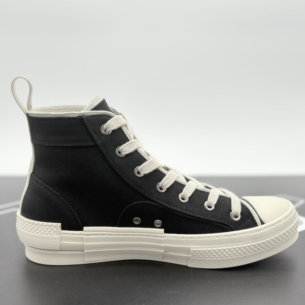 Size 41 (8 US) Dior B23 X Cactus Jack High Canvas ' Black ' | SUPER CLEAN!