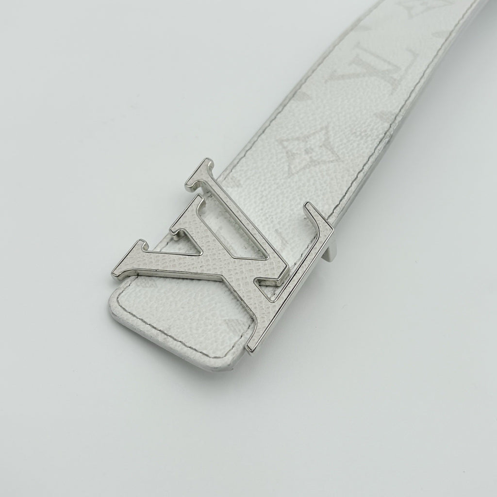 Louis Vuitton Monogram Heritage Belt ' White '