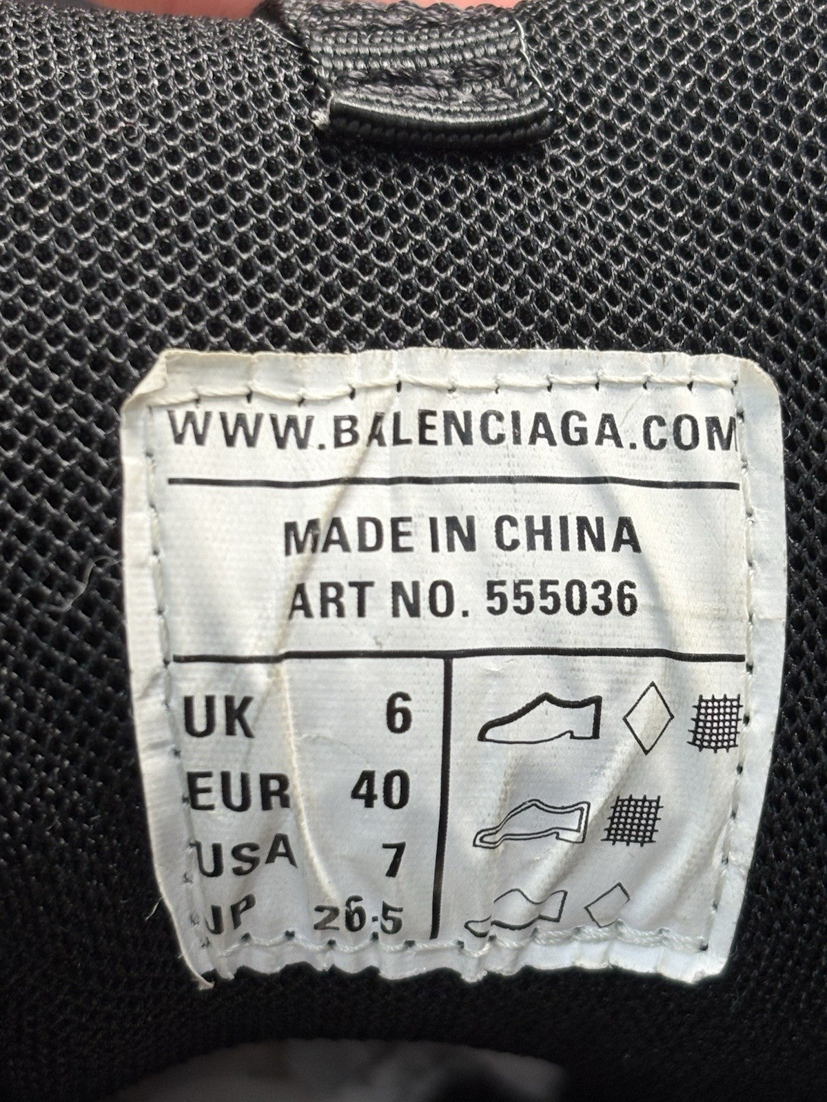 Size 40 (7 US) - Balenciaga Track LED Sneaker ' Silver, Grey ' | GREAT COND!