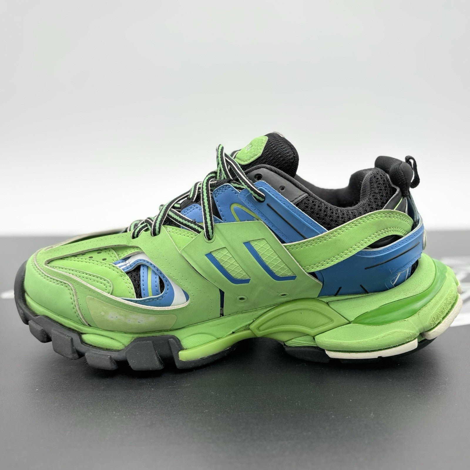 Size 40 (7 US) - Balenciaga Track ' Blue Green ' | GOOD CONDITION!