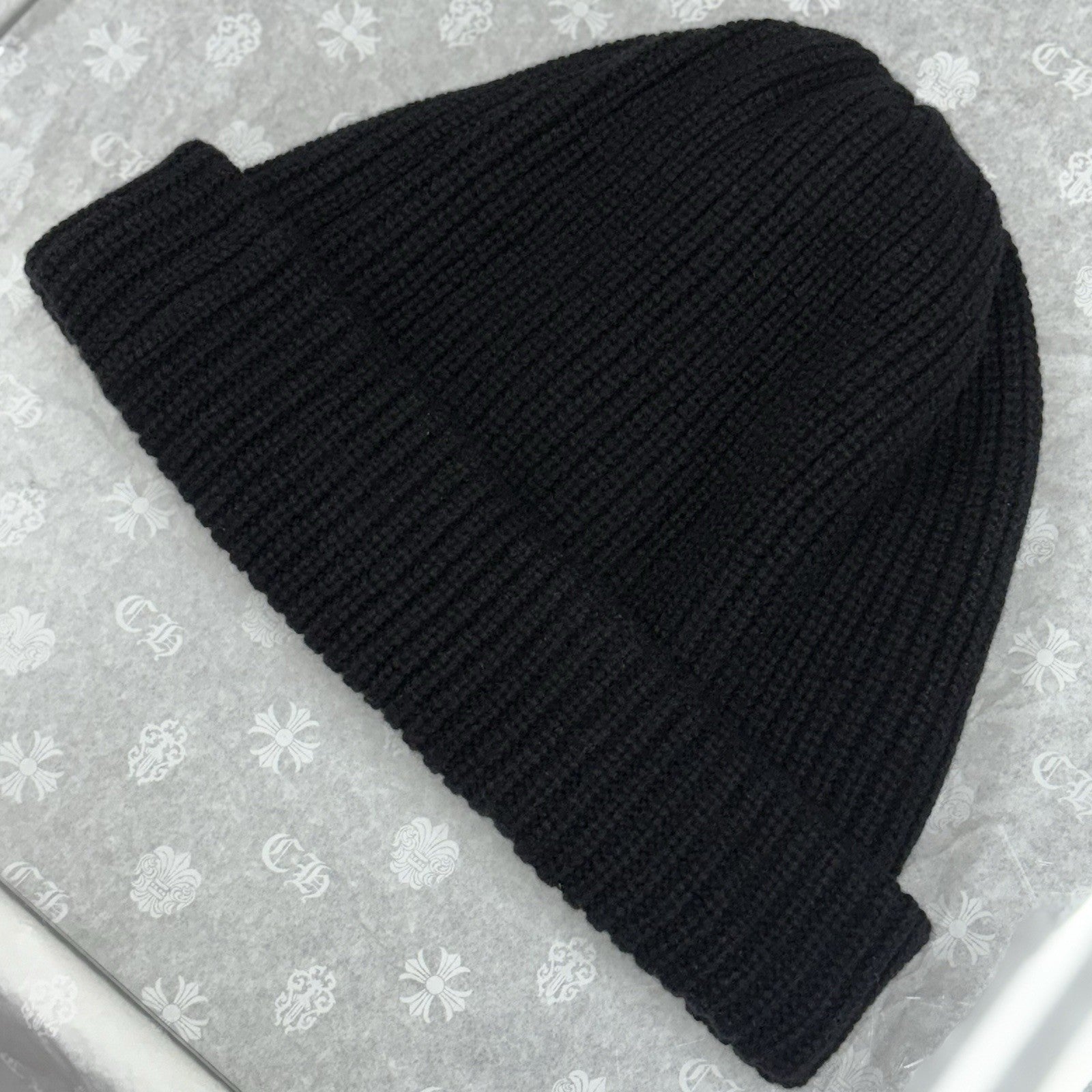 Chrome Hearts Triple Star Sludge Beanie ' Black Red ' | BRAND NEW!