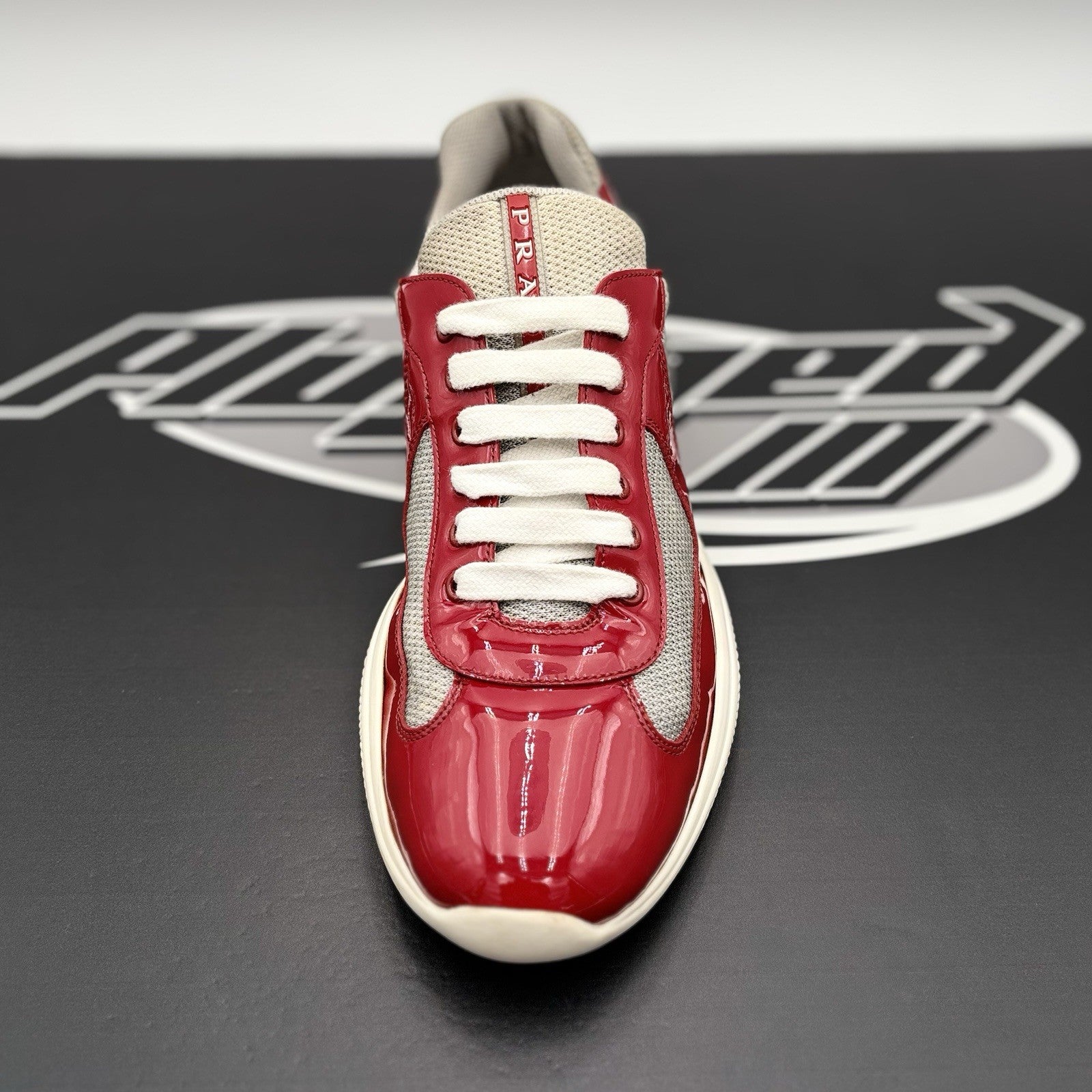 Size 9 UK (10 US) - Prada Americas Cup ' Red, White '