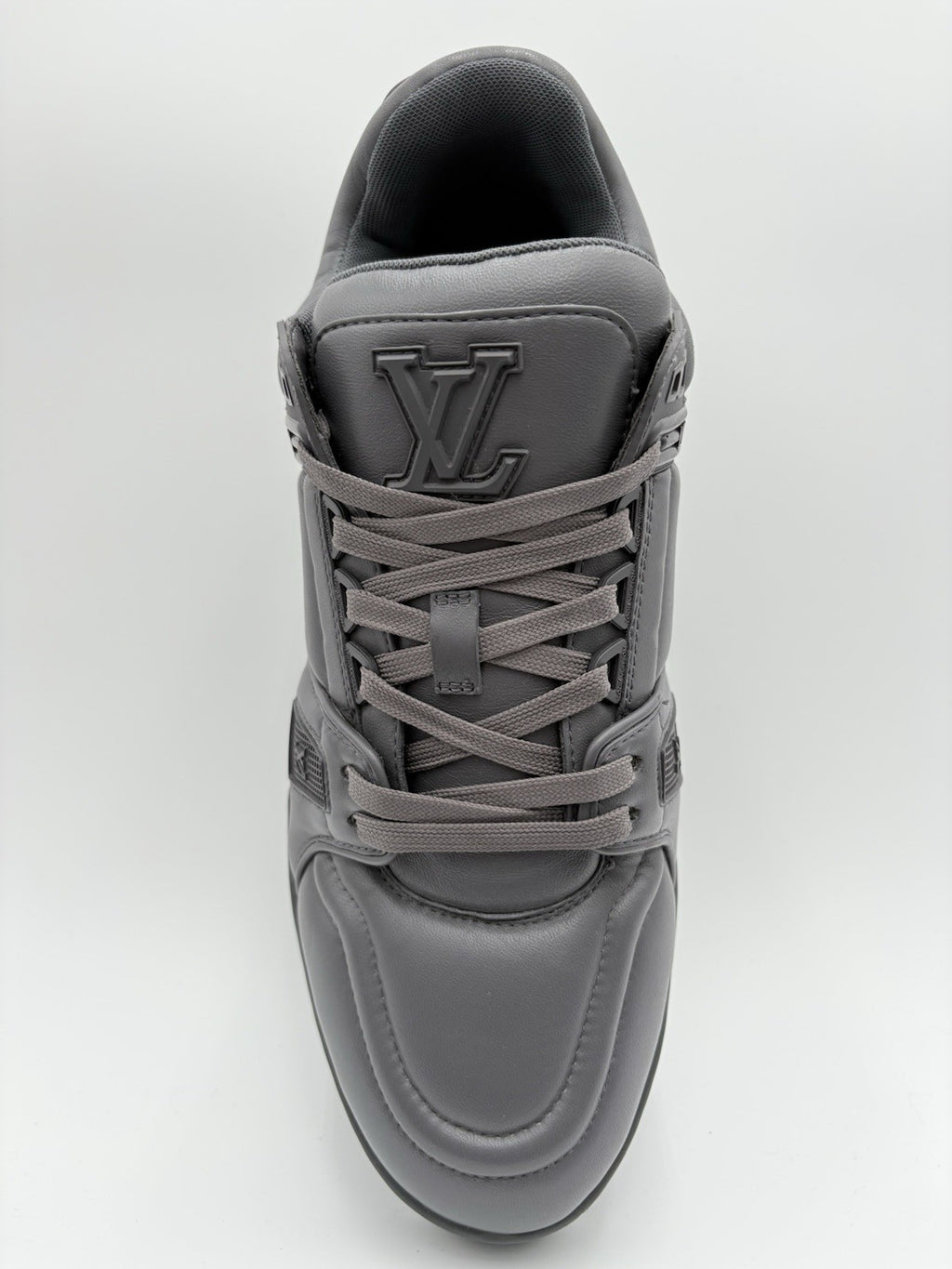 Size 7 LV (8-8.5 US) Louis Vuitton Trainer ' Dark Grey ' | SUPER CLEAN!
