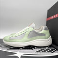 Size 8 UK (9 US) Prada Americas Cup ' White, Mint, Silver ' | GREAT CONDITION!