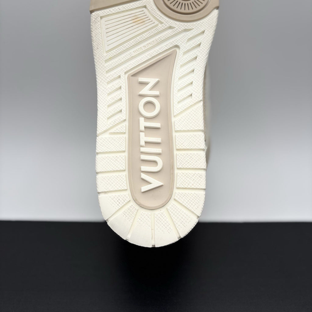 Size 7 LV (8-8.5 US) - Louis Vuitton Skate ' Beige White ' | GREAT COND!