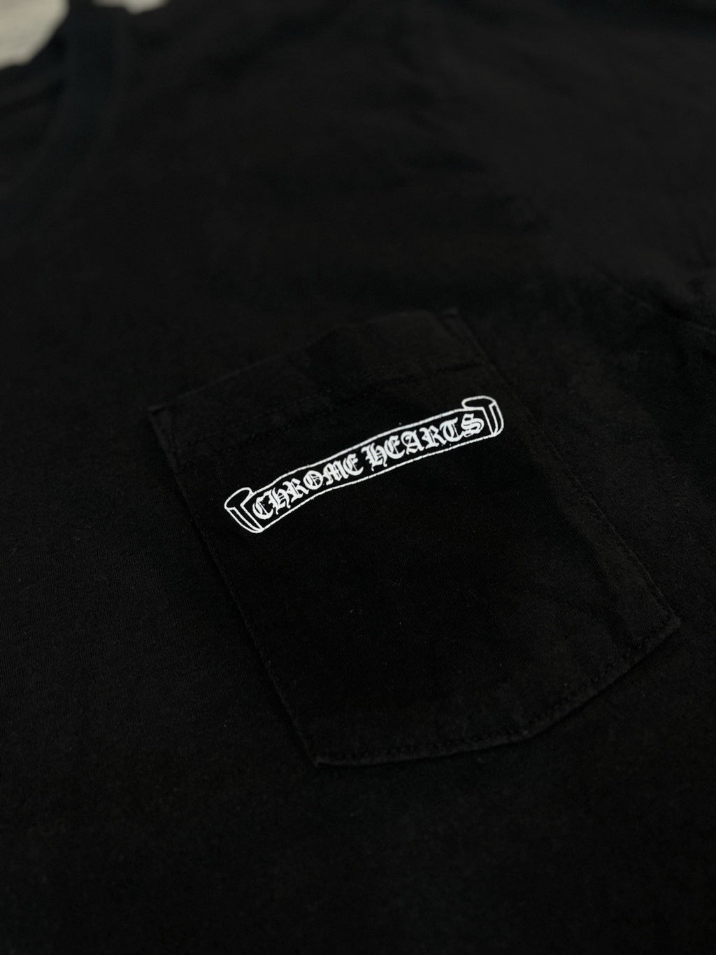 Size Medium - Chrome Hearts Scroll Logo T-Shirt ' Black ' | GREAT COND!