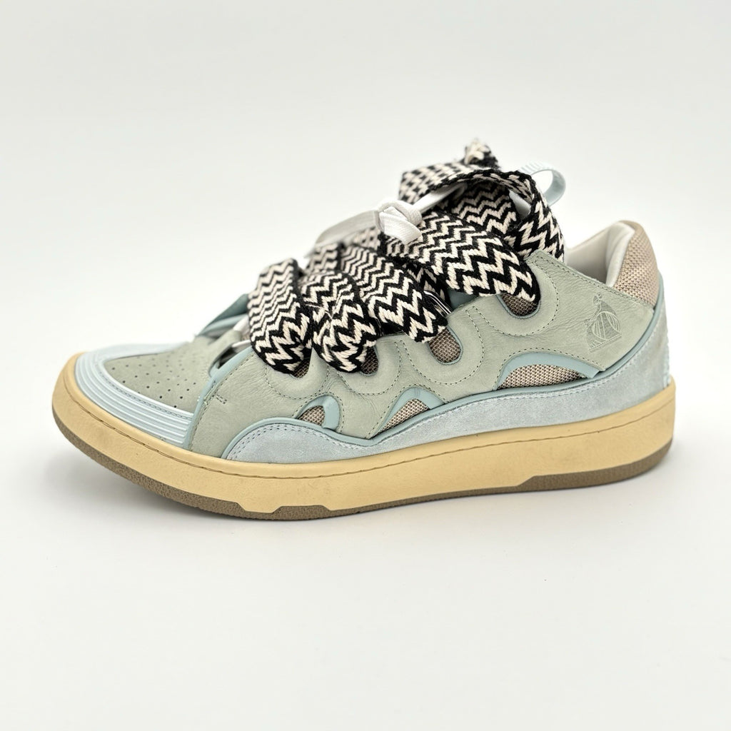 Size 41 (8 US) - Lanvin Curb Sneaker ' Light Blue ' | WORN ONCE!