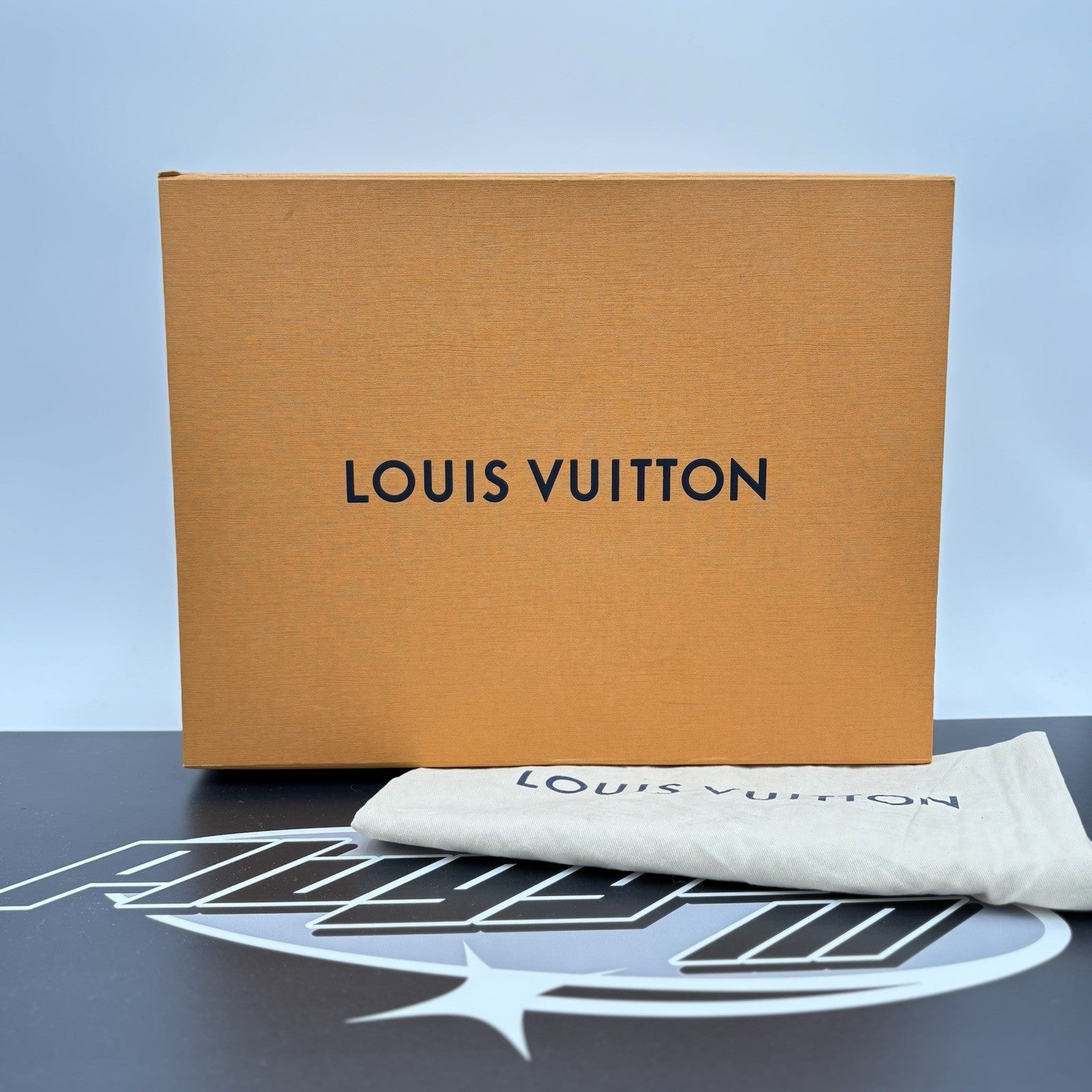 Size 9.5 LV (10.5-11 US) Louis Vuitton Trainer Strap ' Red Grey Black ' | CLEAN!