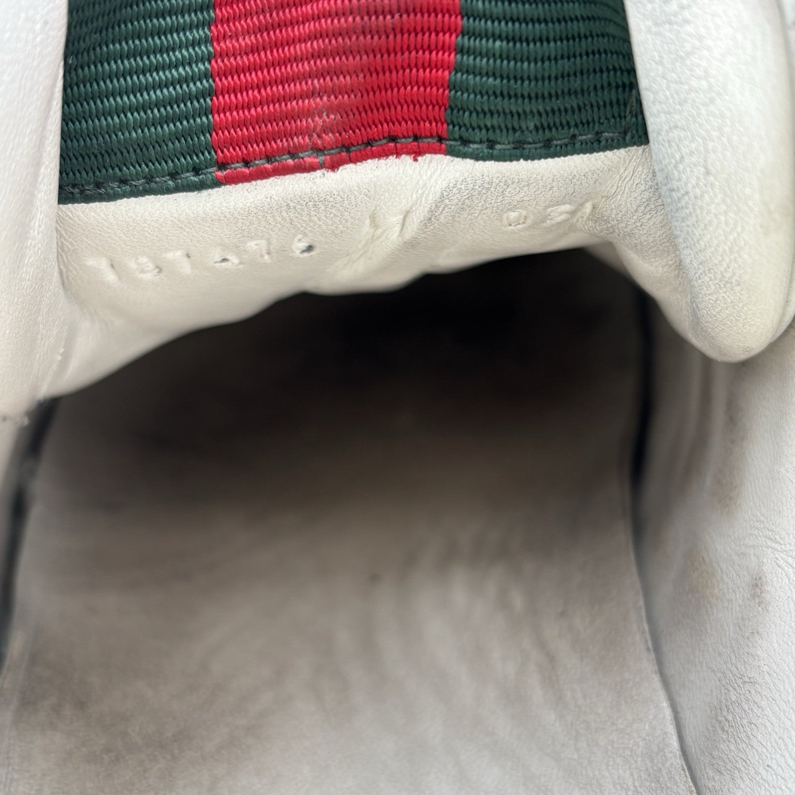 Size 11 G (12 US) - Gucci Re-Web Sneakers GG ‘ White, Beige ‘ | GOOD CONDITION!