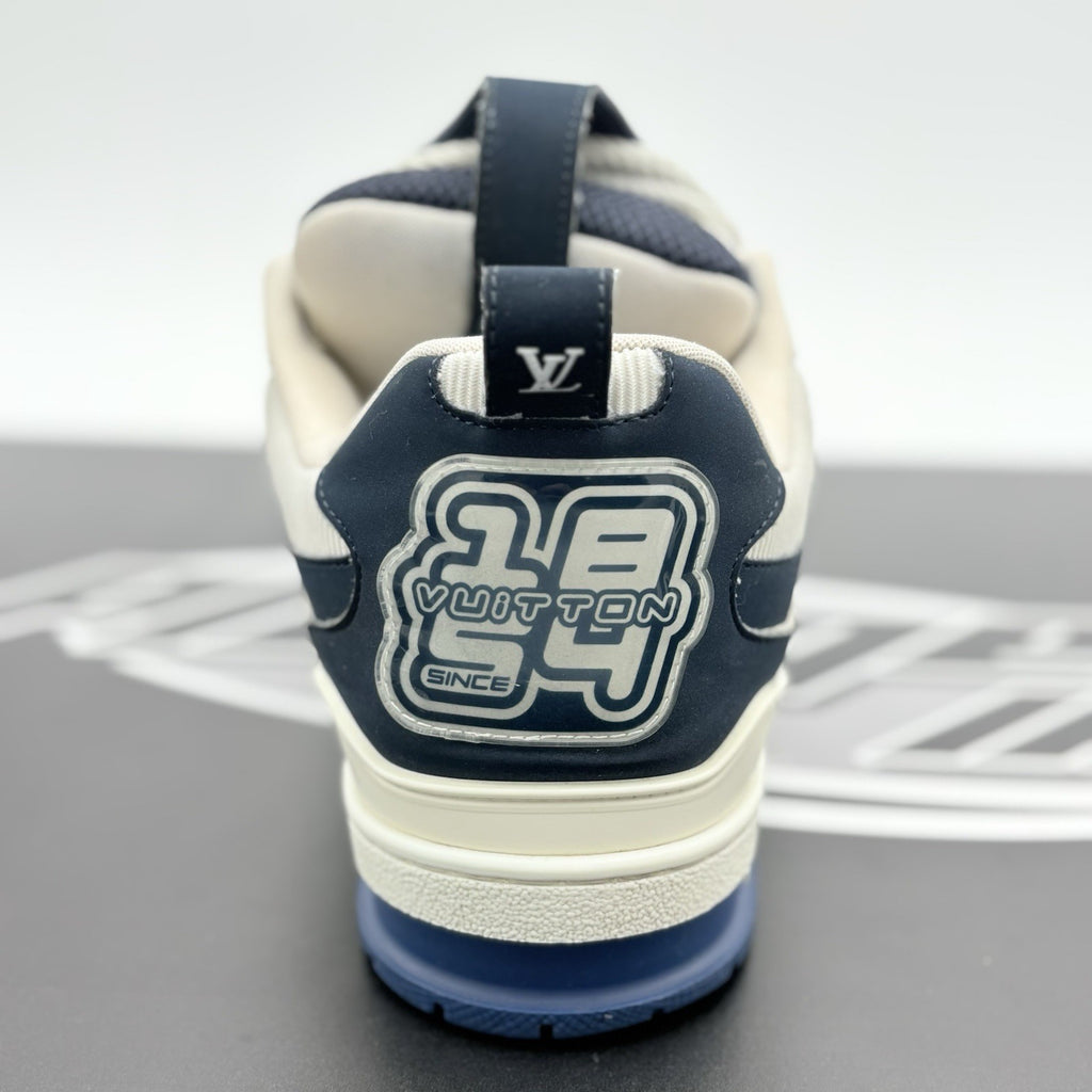 Size 8 LV (9-9.5 US) - Louis Vuitton Skate ' Marine ' | GOOD CONDITION