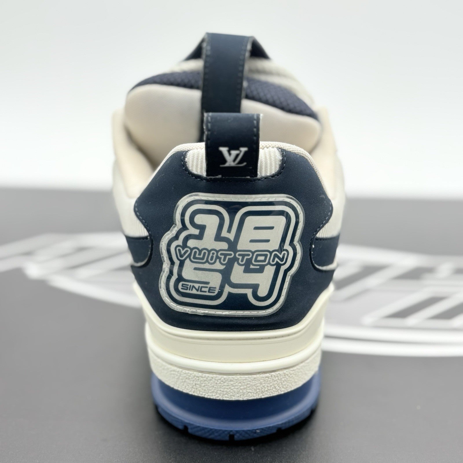 Size 8 LV (9-9.5 US) - Louis Vuitton Skate ' Marine ' | GOOD CONDITION