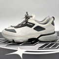 Size 6.5 UK (7.5 US) Prada Cloudbust Mesh ' White, Grey ' | GOOD CONDITION!