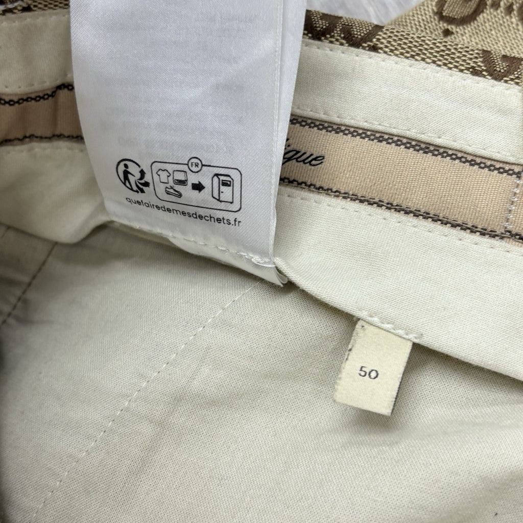 Size 50 - Gucci Jacquard Monogram Canvas Pants | SUPER CLEAN!
