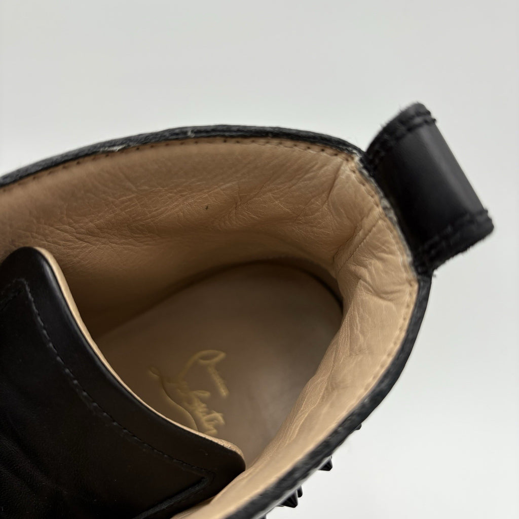 Size 43 (10 US) Christian Louboutin High Spikes ' Black ' | GREAT CONDITION!